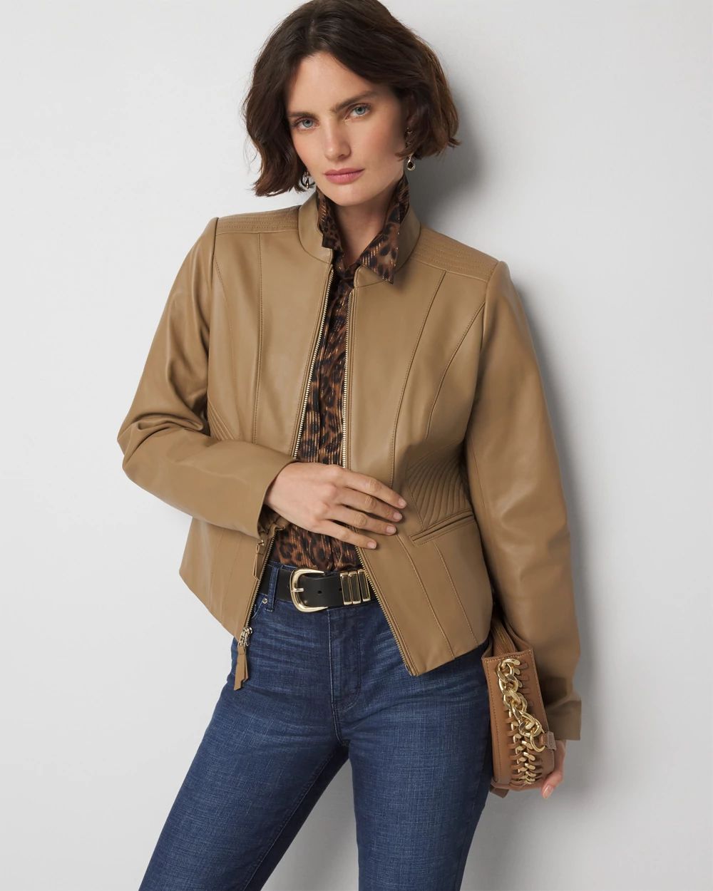 Moto Leather Jacket | White House Black Market